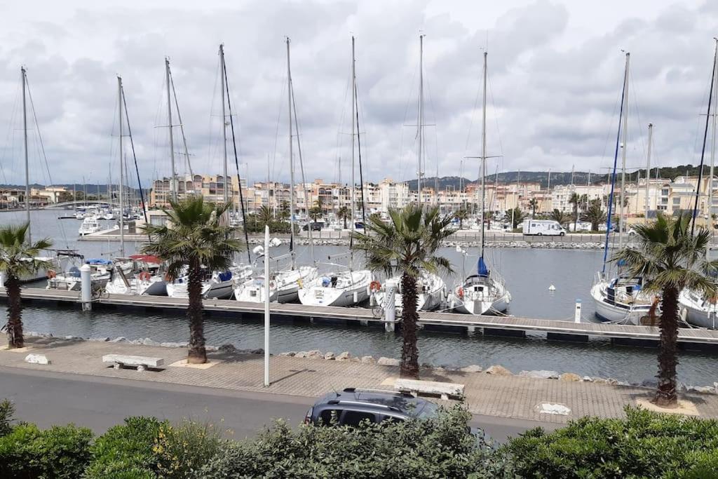 Appart. Calme 5 Pers Vue Sur Le Port De Gruissan Extérieur photo